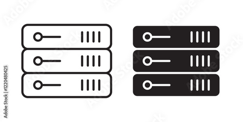 Server icons pack for ui designs