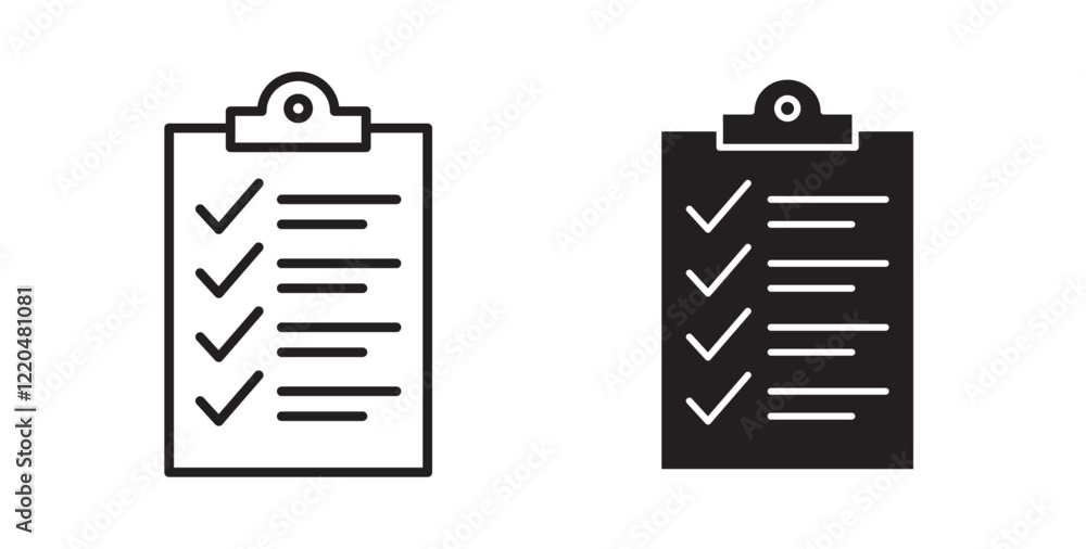 Todo list icons pack for ui designs Todo list icons pack for ui designs