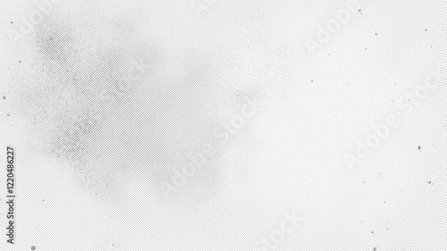 Noise, soft grain video, mask overlay drawing brush animation 