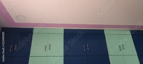 desk with folders and documents