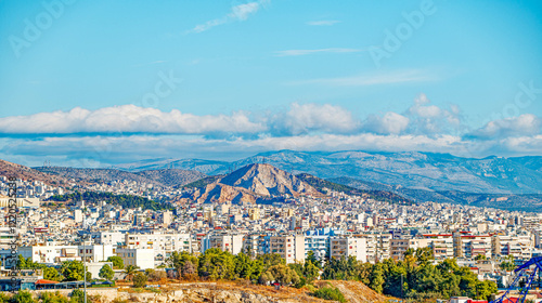 Mountains Beyond Athens Greece photo