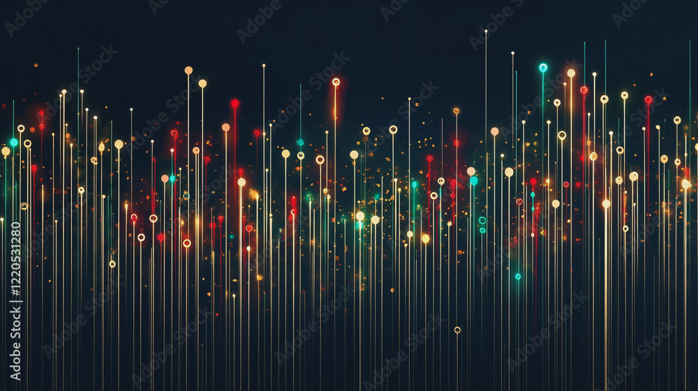 Abstract dark blue background with Colorful charts and graphs with statistics to innovative analyze business potential and forecast future development of companies growth. Abstract dark blue background with Colorful charts and graphs with statistics to innovative analyze business potential and forecast future development of companies growth.