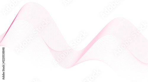 Abstract wave element for design. Dynamic wave pattern. Modern flowing wavy lines. Futuristic technology concept. Suit for banner, poster, cover, brochure, flyer, website