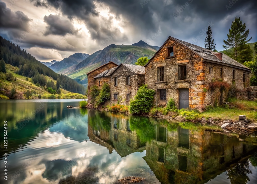 Abandoned Lake Schierbeck, Puigcerda, Catalan Pyrenees: Urban Exploration Photography Abandoned Lake Schierbeck, Puigcerda, Catalan Pyrenees: Urban Exploration Photography