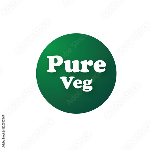 pure veg label 
