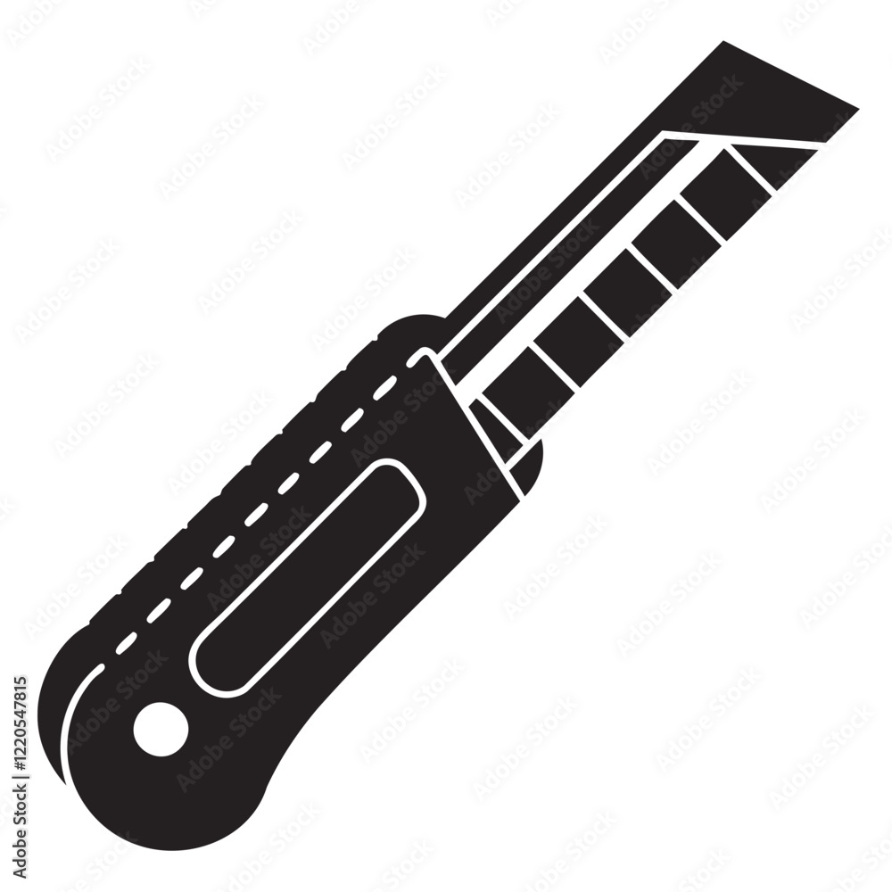 Knife Icon Silhouette with Sharp Blade Simple Vector on Transparent Background Knife Icon Silhouette with Sharp Blade Simple Vector on Transparent Background