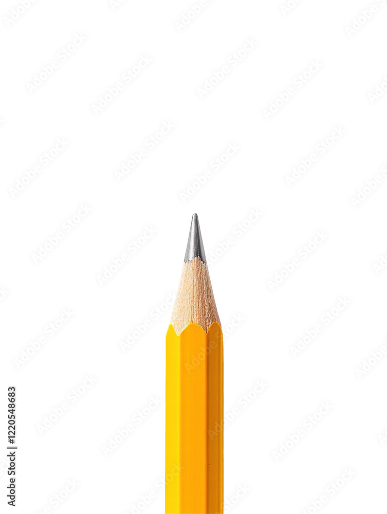 Isolated Sharpened Graphite Pencil Isolated Sharpened Graphite Pencil