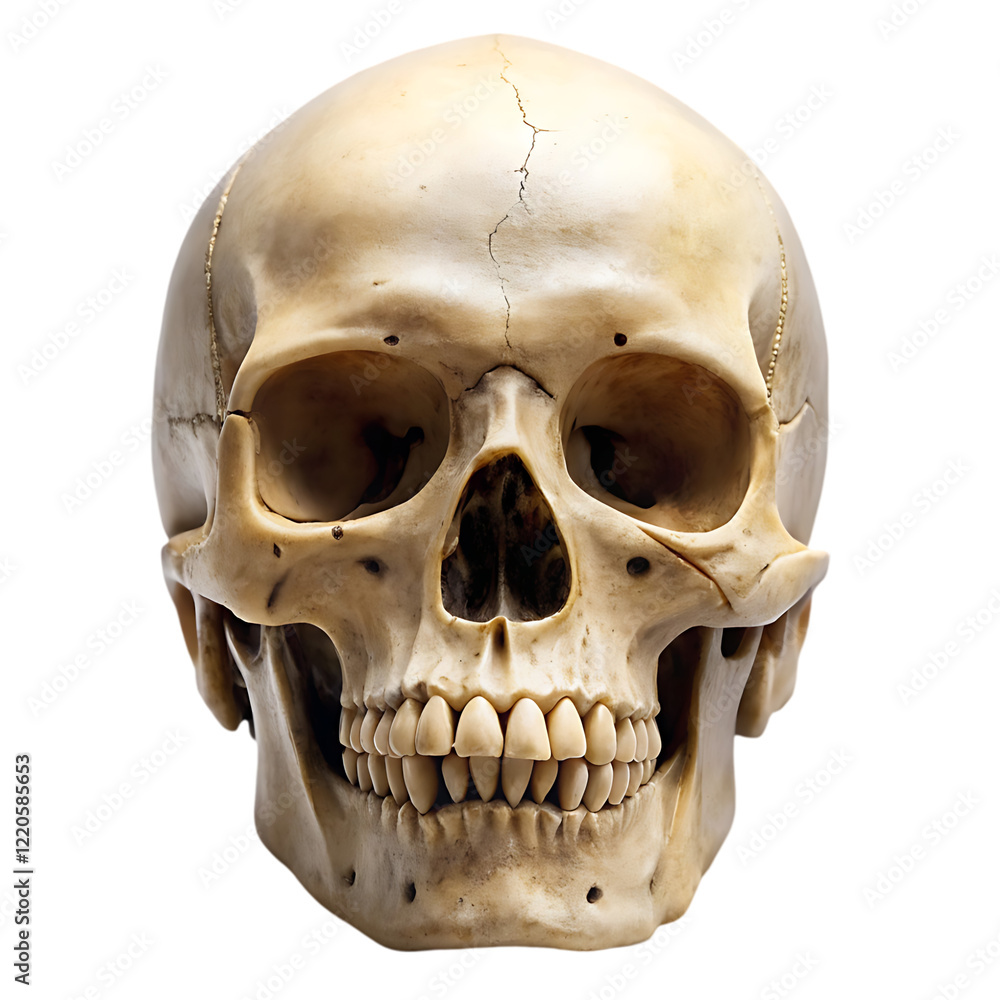 Obraz premium human skull