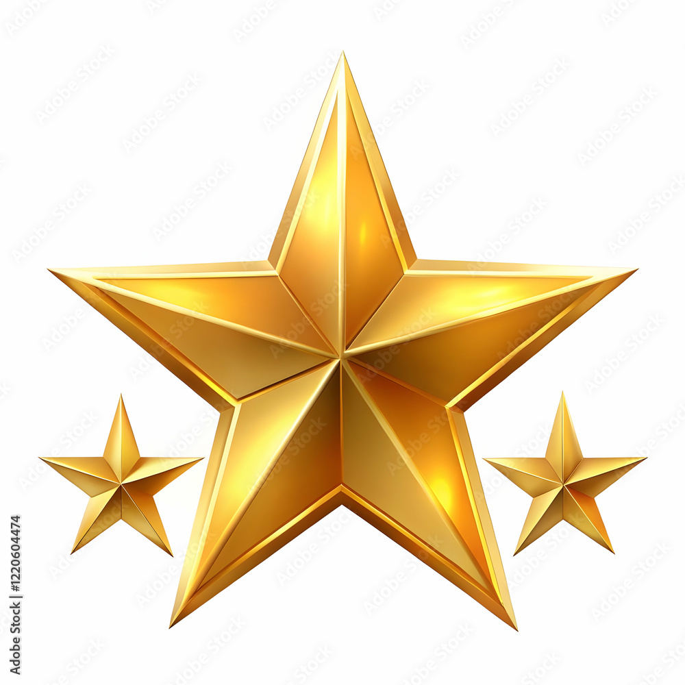 Fototapeta premium Gold Star