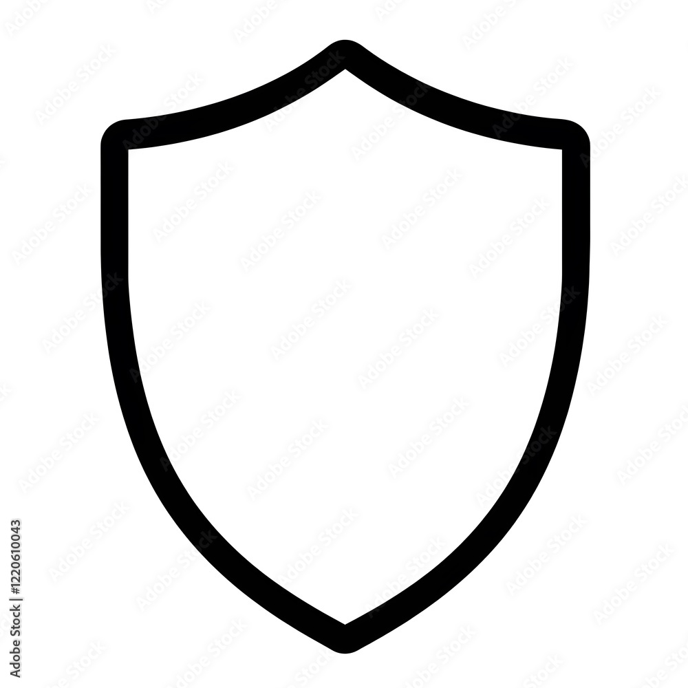 Security Shield Protection Icon Safety Badge emblem Security Shield Protection Icon Safety Badge emblem
