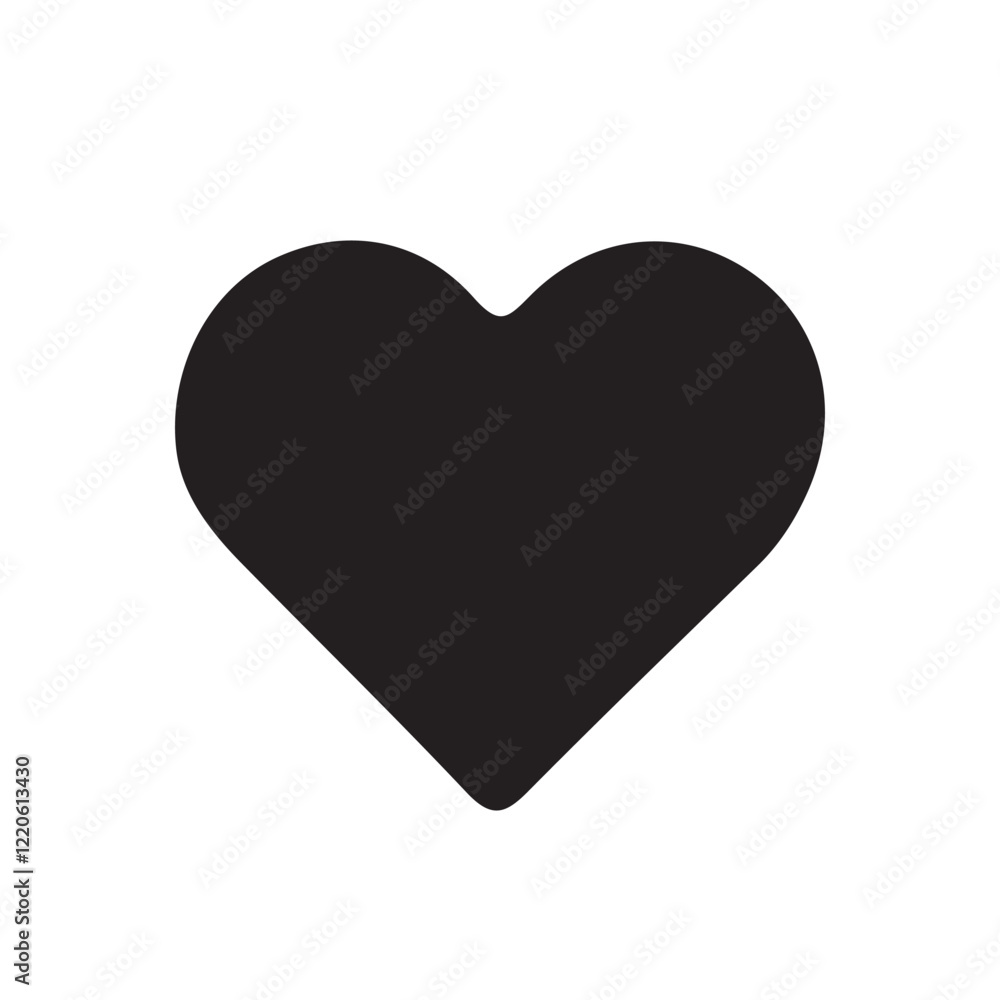Black Love vector icon. heart vector icons isolated on white background. Vector illustration eps 10 Black Love vector icon. heart vector icons isolated on white background. Vector illustration eps 10