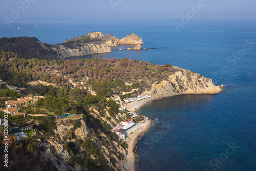 View to Portixol beach photo