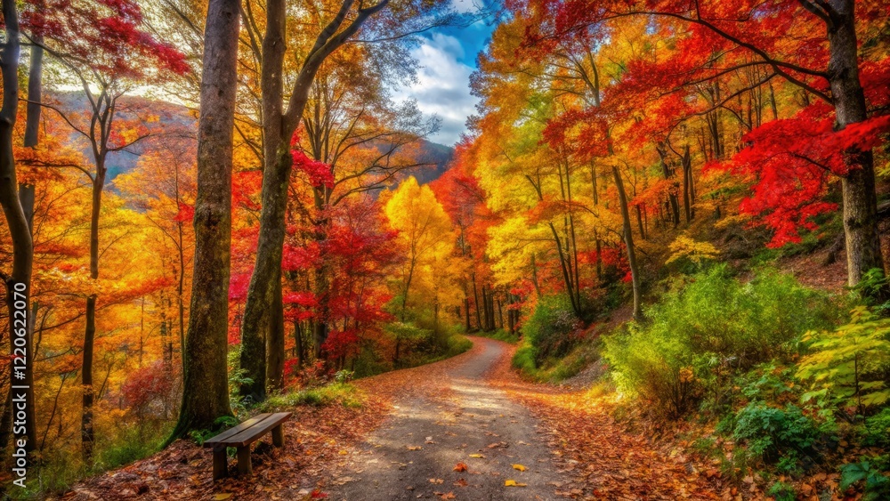 Capture autumn's splendor on the Cherohala Skyway's Indian Boundary Lake Loop Trail. Capture autumn's splendor on the Cherohala Skyway's Indian Boundary Lake Loop Trail.