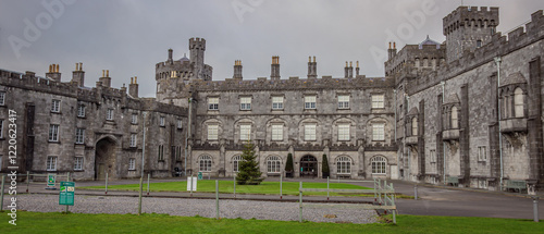 Photography Kilkenny, Ireland - December 28 2024  Beautiful old town and castle in Ireland