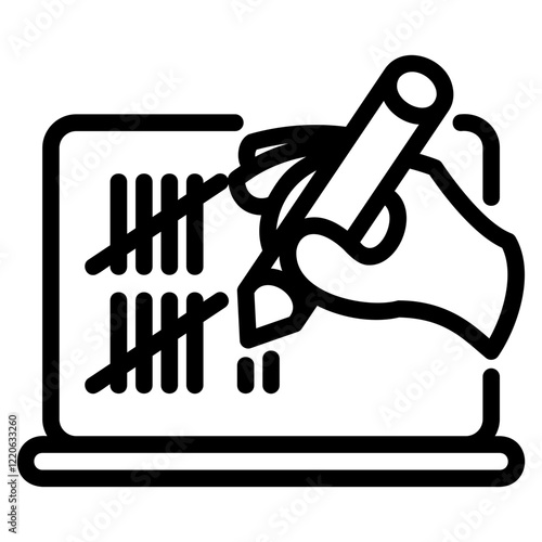 Counting icon