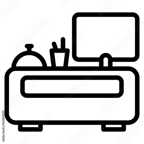 Front desk icon