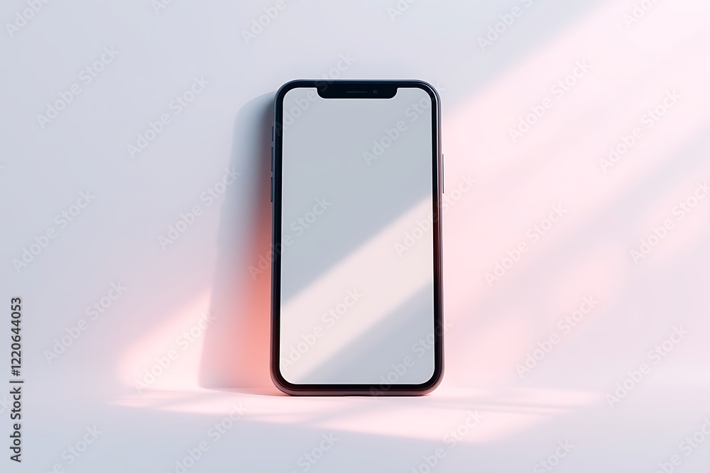 smartphone mockup with isolated background. smartphone mockup with isolated background.