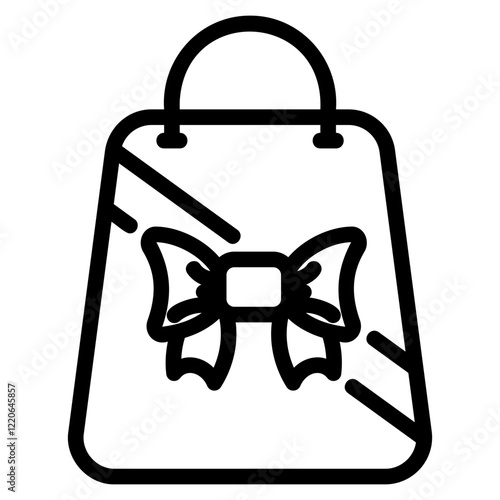 Gift bag icon