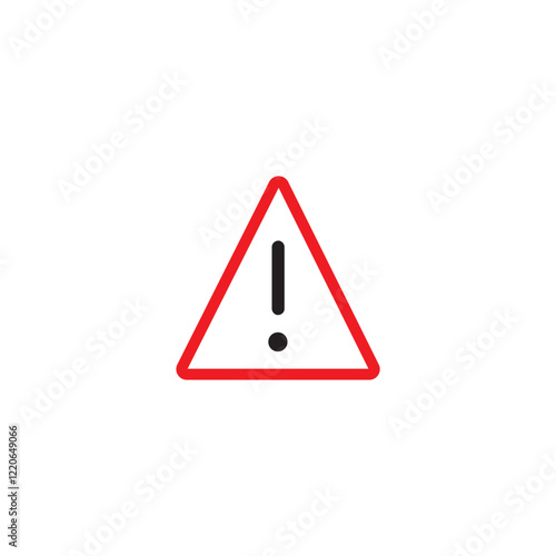 Free Download warning triangle icon design template - GFXLoad