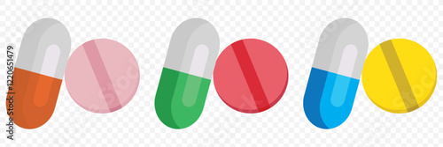 Medical Drug Icon Sign. Pills Health & Medical Icon. tablet icon for web design. eps 10.