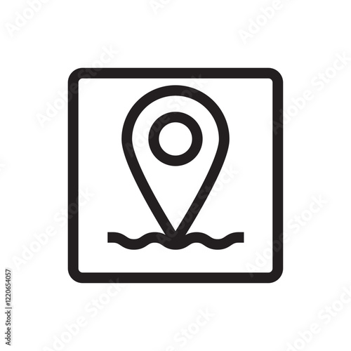 map pointer with icon