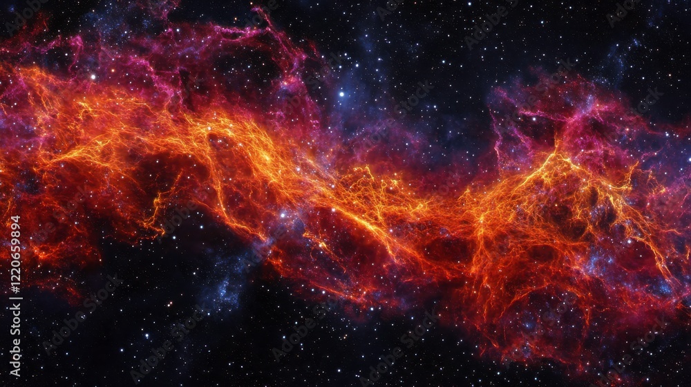 Obraz premium Captivating Supernova Imagery with Dynamic Light Effects