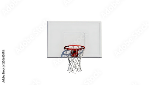 Basketball Hoop Backboard Net Image Stock Photo