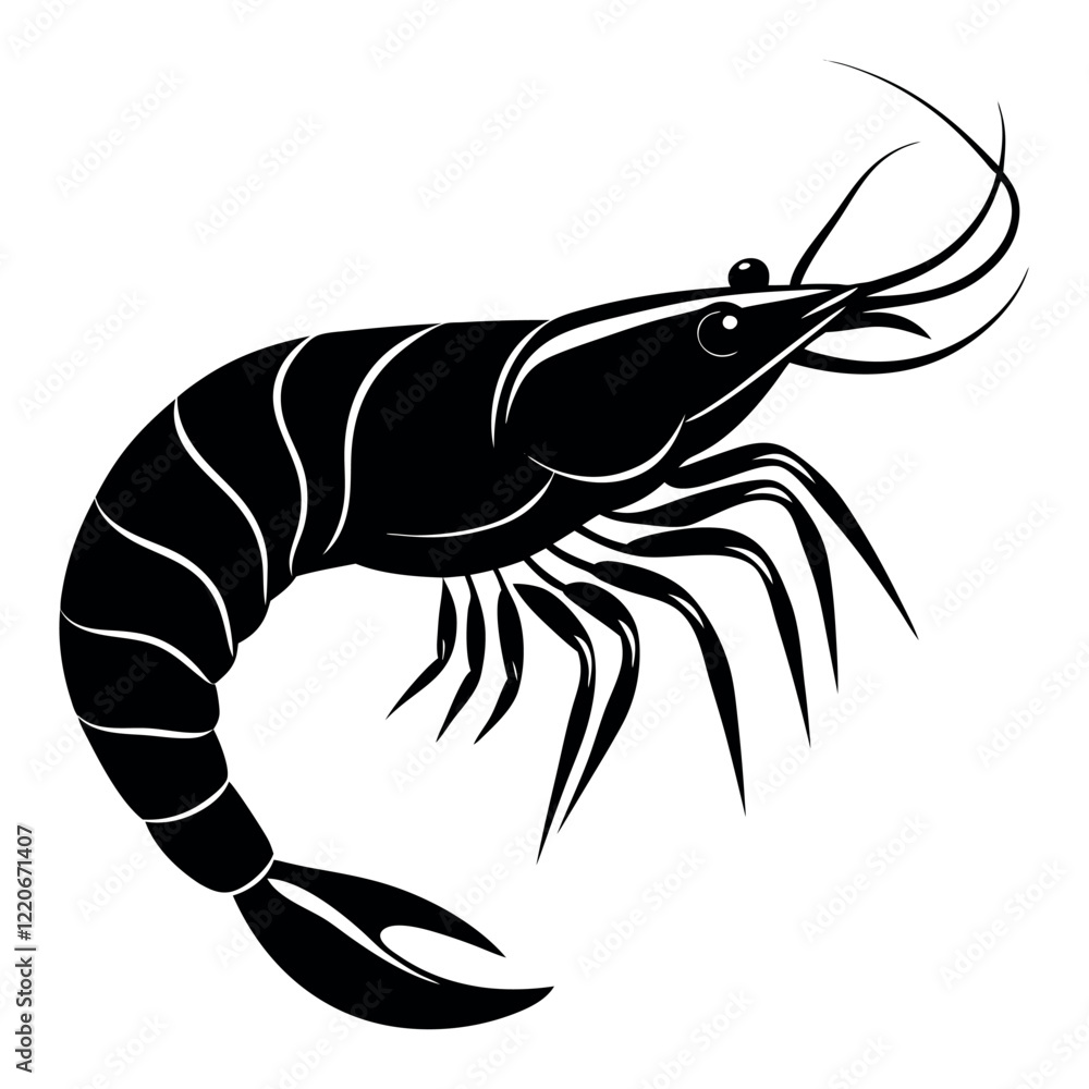 black and white fish silhouette on White Background black and white fish silhouette on White Background