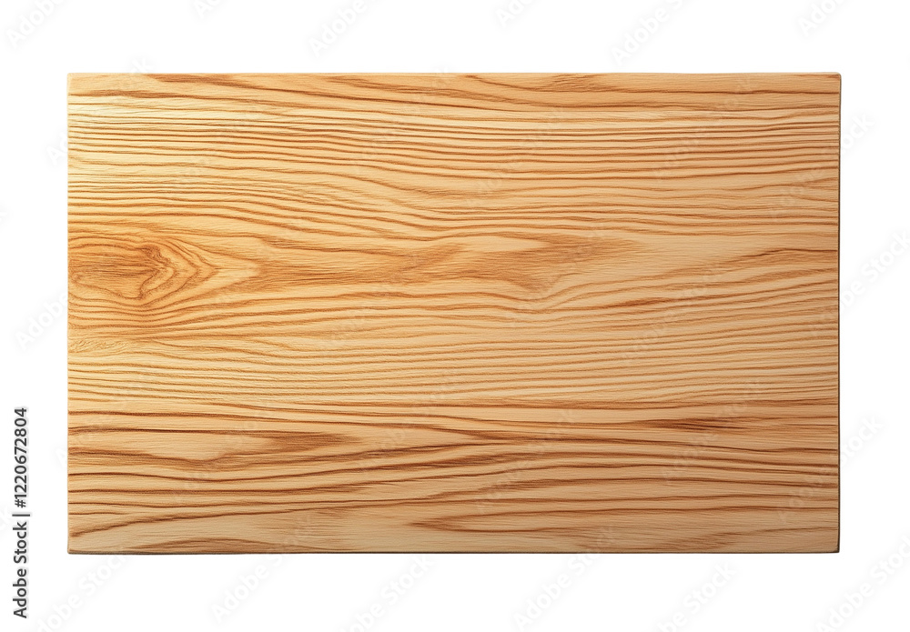 Top View of Natural Light Wooden Tabletop with Subtle Grain Pattern Isolated on White and Transparent Background Top View of Natural Light Wooden Tabletop with Subtle Grain Pattern Isolated on White and Transparent Background