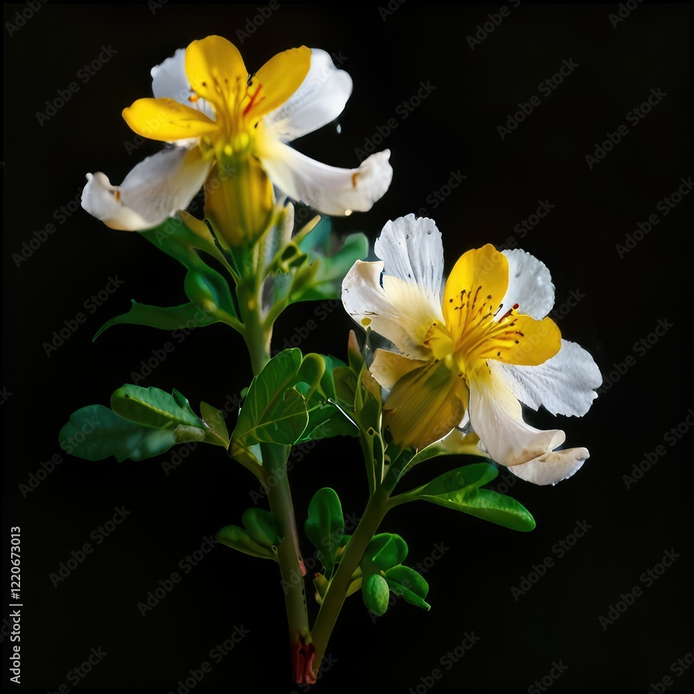 Fototapeta premium field flower captured in vivid detail