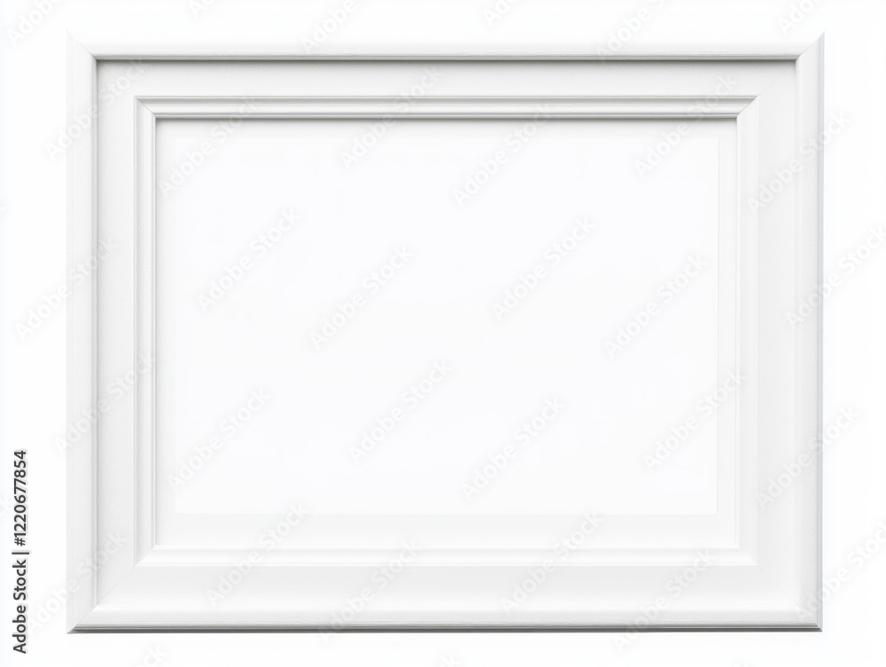 Isolated Cinematic Polaroid Frame Shape in White with Ultra-Detailed Design Element Isolated Cinematic Polaroid Frame Shape in White with Ultra-Detailed Design Element