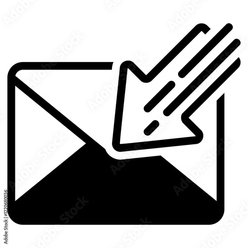 Email glyph icon