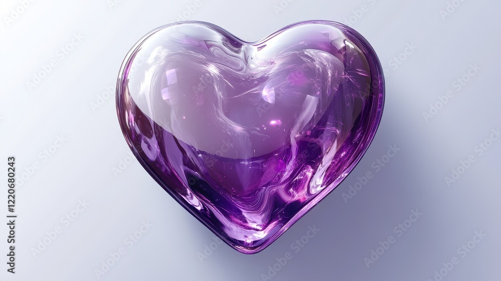 Violet heart with transparent background for romantic and valentine's day designs Violet heart with transparent background for romantic and valentine's day designs