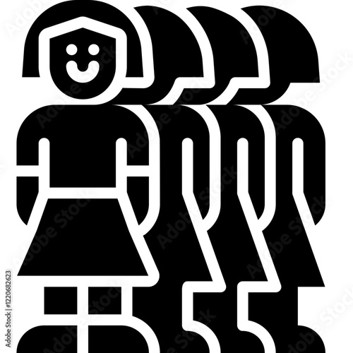 females solid icon