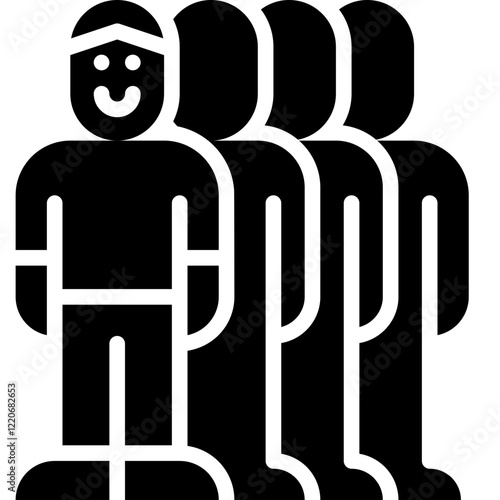 males solid icon