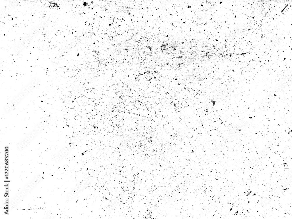 Fototapeta premium Grunge Texture Vector from Old Wall