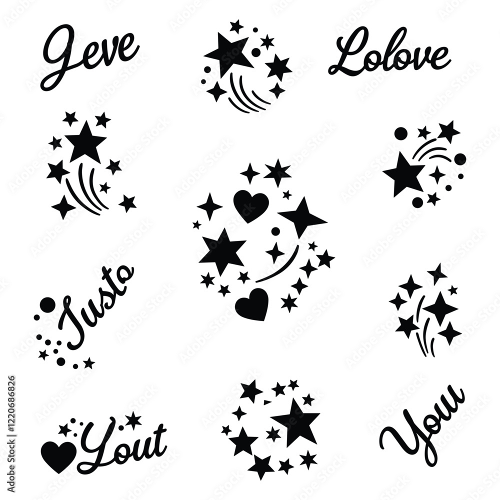 Naklejka premium star vector illustration