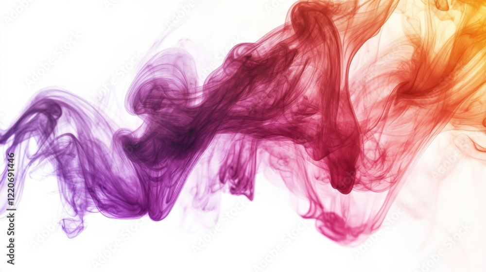 Vibrant Abstract Brush Strokes in Natural Light Vibrant Abstract Brush Strokes in Natural Light
