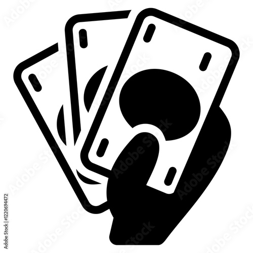 Cash glyph icon