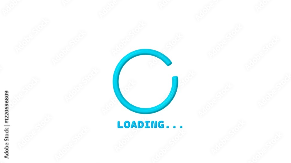Circle Loading Bar Illustration. Neon Circle Background. Circle Loading Bar Illustration. Neon Circle Background.