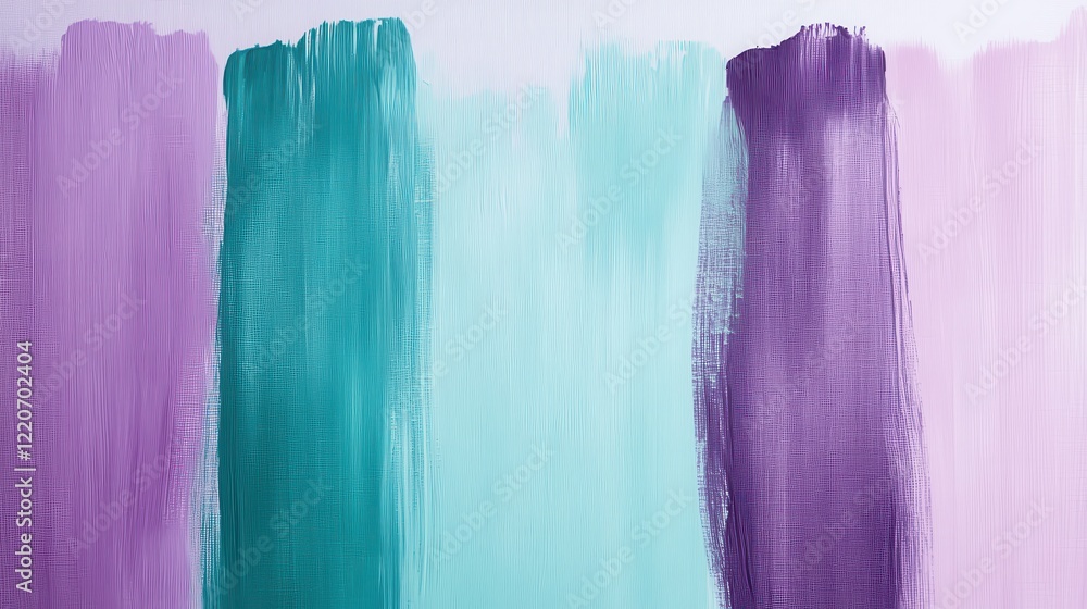 Naklejka premium Soft pencil strokes create a smooth gradient in serene pastel hues for artistic expression and calm ambiance