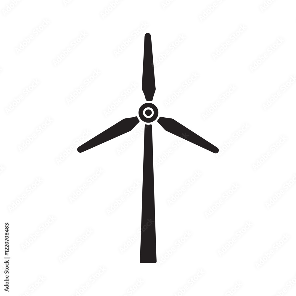 wind turbine isolated on white wind turbine isolated on white
