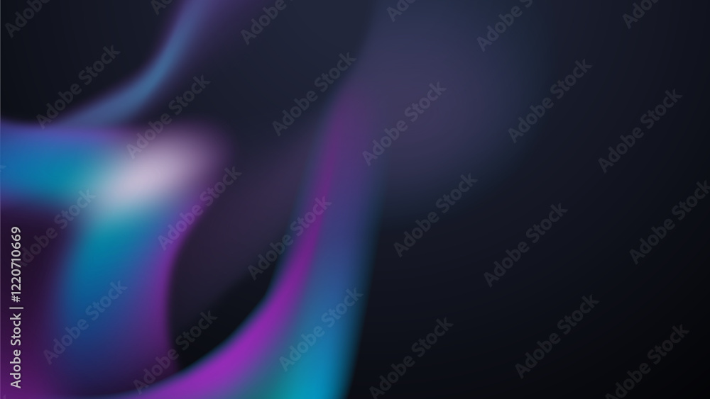 Abstract blue and purple smoke waves gradient background design Abstract blue and purple smoke waves gradient background design