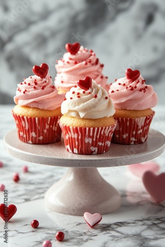 Charming Cupid's cupcake showcase