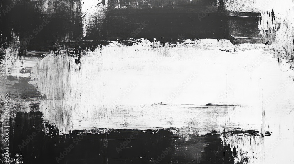 Fototapeta premium Abstract grunge black and white distressed texture background