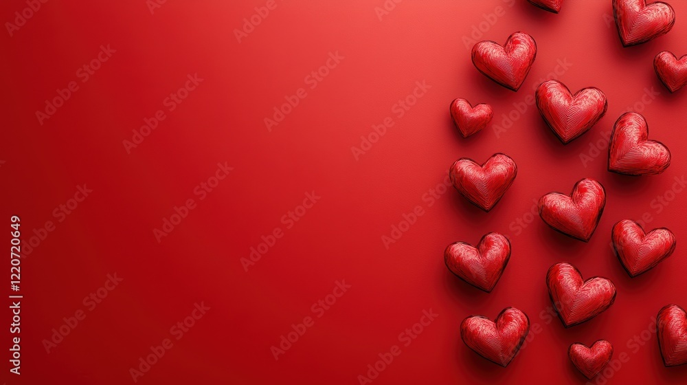 Romantic valentine's day heart pattern design for weddings and celebrations Romantic valentine's day heart pattern design for weddings and celebrations