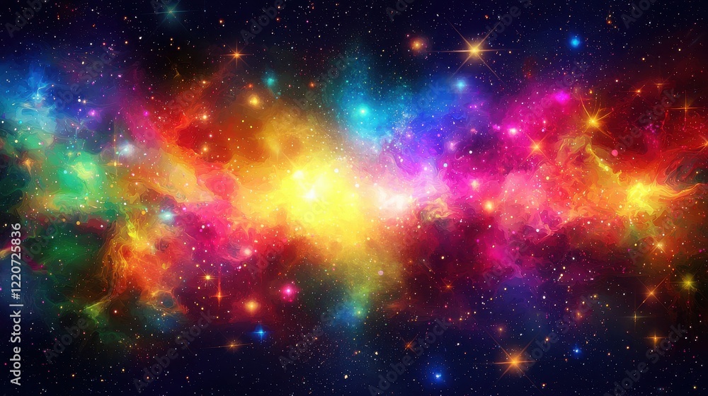 Fototapeta premium Star-Studded Nebula