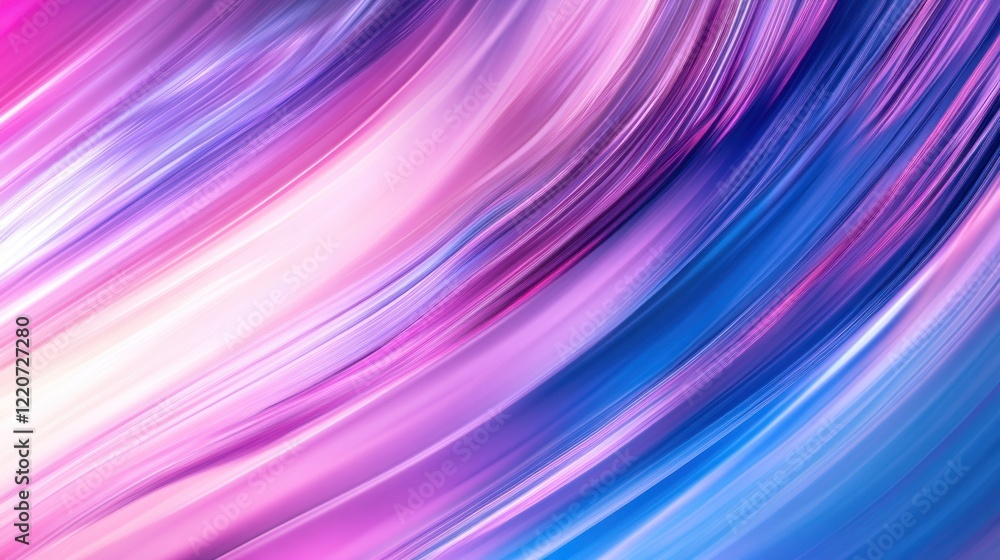 Naklejka premium Abstract background with dynamic, swirling, colorful lines in pink, purple, and blue hues.