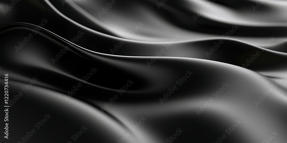 Fototapeta premium Black fabric background