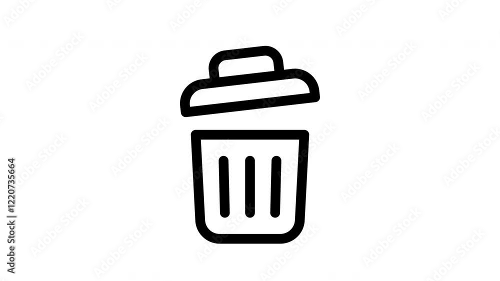 trash animated icon trash animated icon